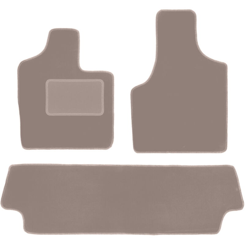 foto del prodotto tappetini in velluto beige per chrysler town country iv minivan 2000 2008 
