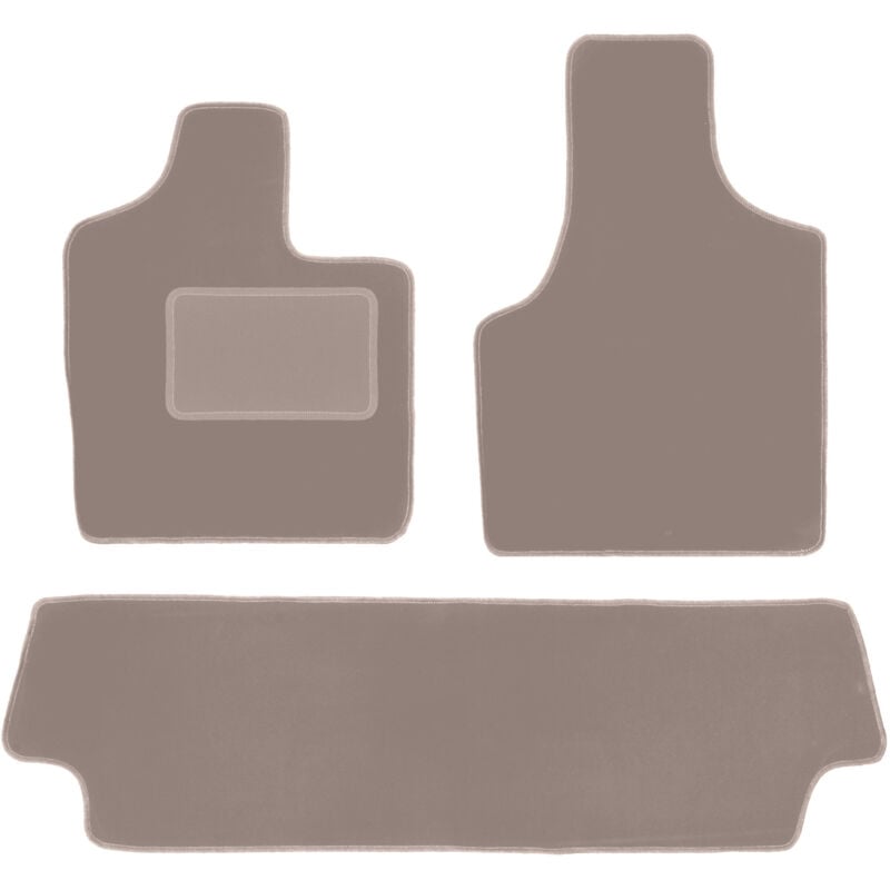 foto del prodotto tappetini in velluto beige per chrysler voyager iv minivan 2000 2008 