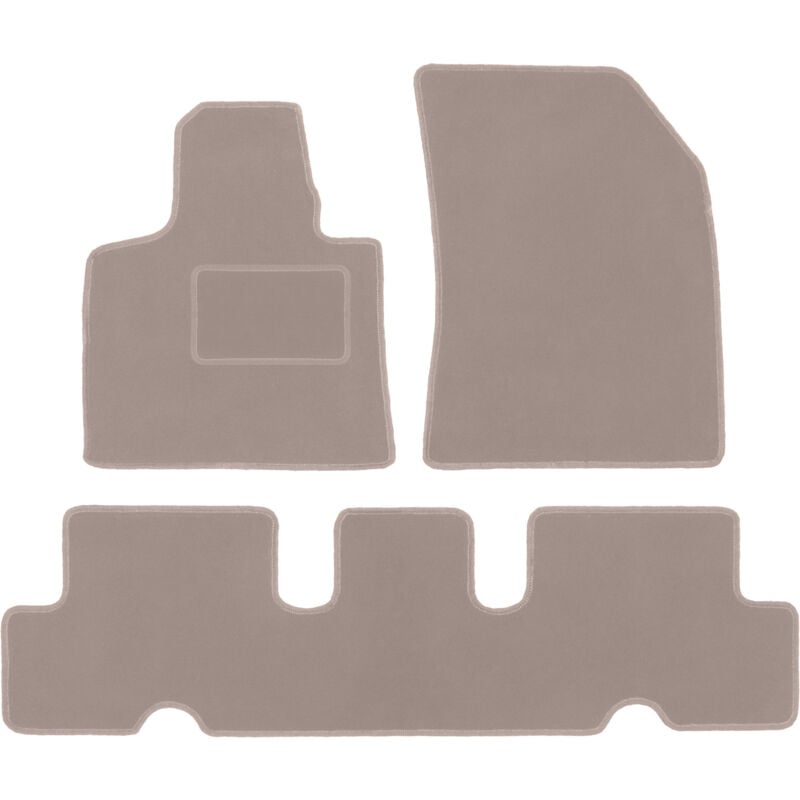 foto del prodotto tappetini in velluto beige per citroen c4 picasso ii monovolume 2013 