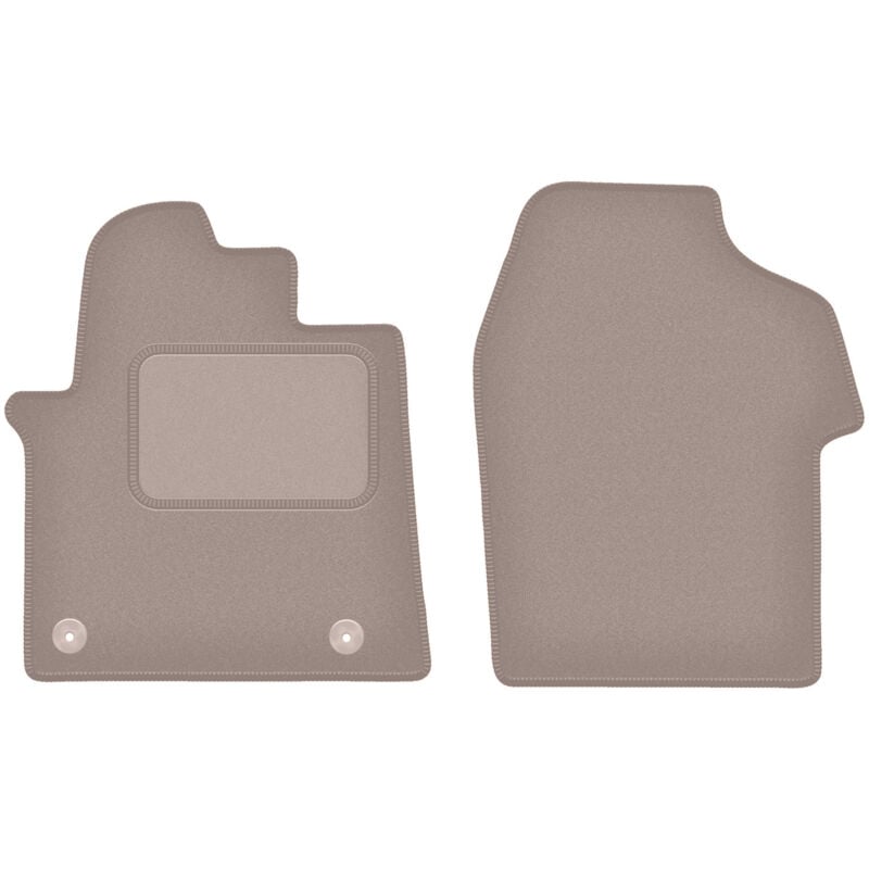immagine 0 del prodotto tappetini in velluto beige per citroen jumpy iii furgone per consegne 2018 