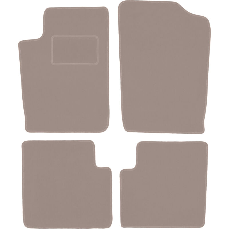 foto del prodotto tappetini in velluto beige per citroen xsara break, station wagon, hatchback 1997 2006 