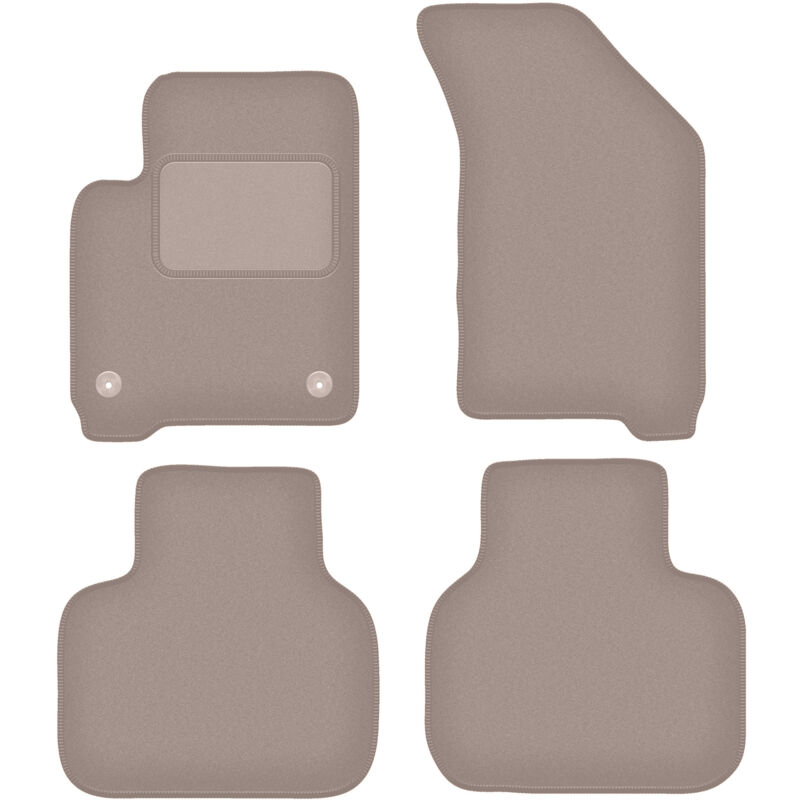foto del prodotto tappetini in velluto beige per crossover fiat freemont 2011 2016 