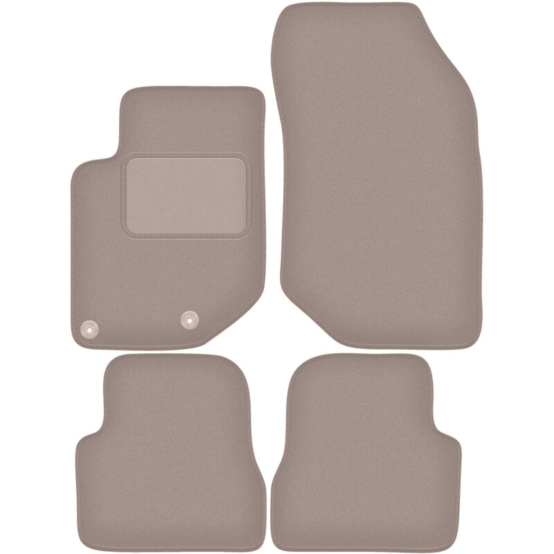 foto del prodotto tappetini in velluto beige per crossover opel mokka ii 2020 