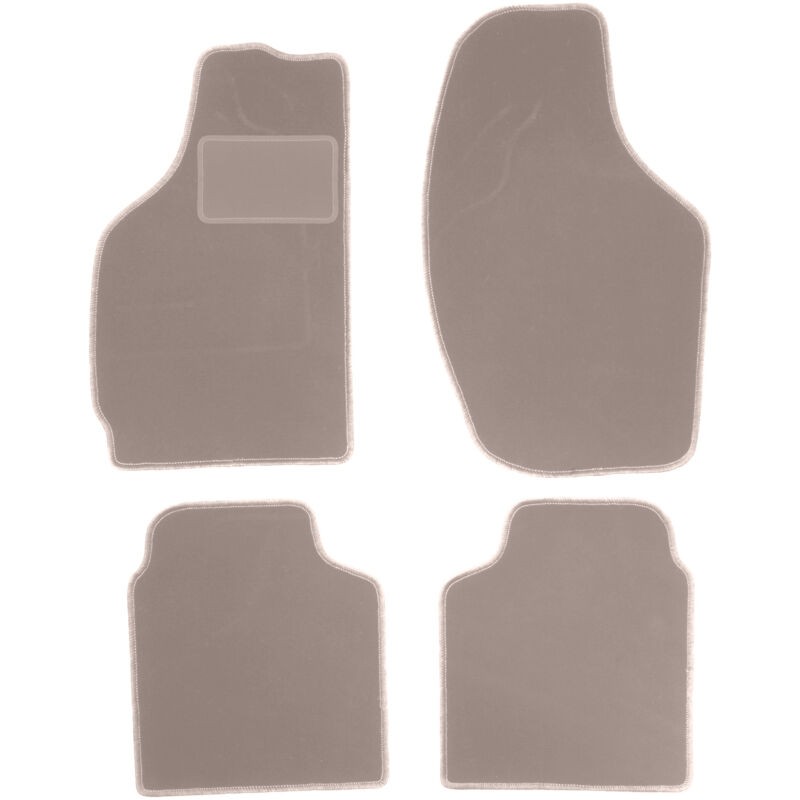 foto del prodotto tappetini in velluto beige per daewoo tico hatchback 1996 2001 