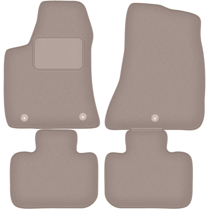 foto del prodotto tappetini in velluto beige per dodge charger ld coup 2011 2020 