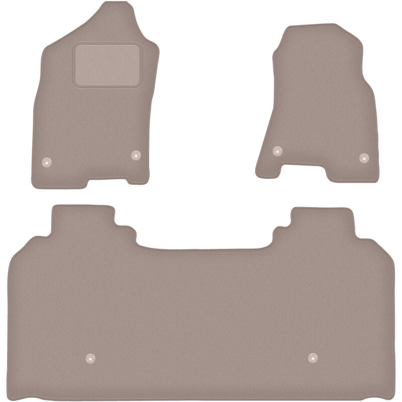 foto del prodotto tappetini in velluto beige per dodge ram 1500 lungo 2019 