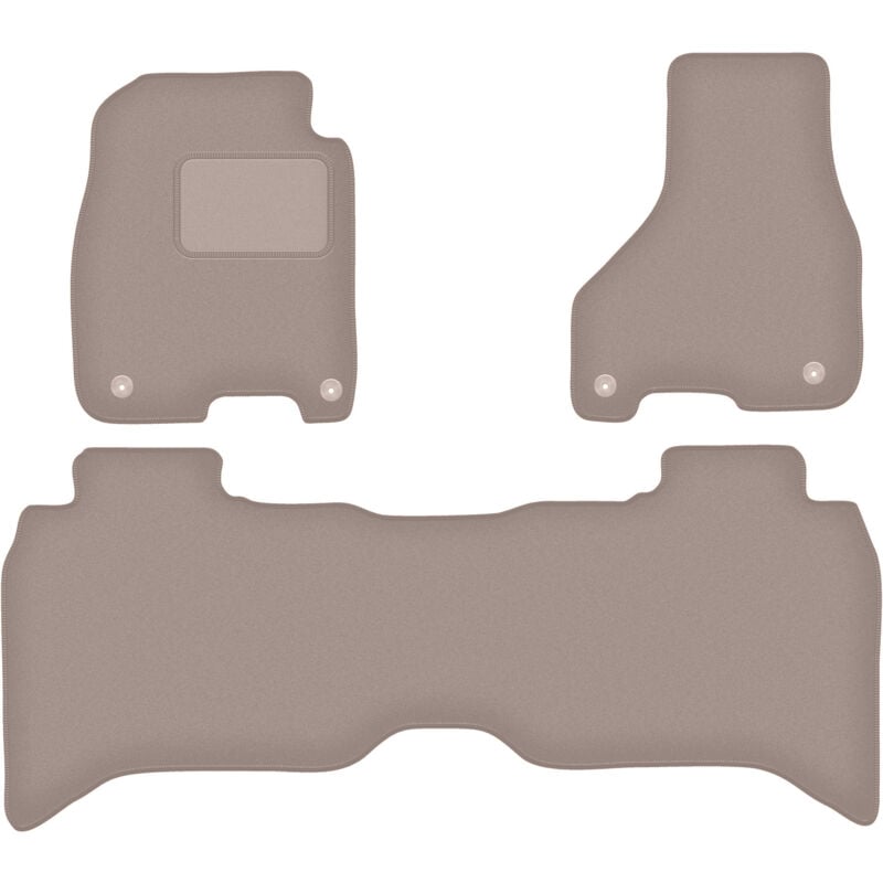 foto del prodotto tappetini in velluto beige per dodge ram ds dj 1500 pick up 2012 2020 