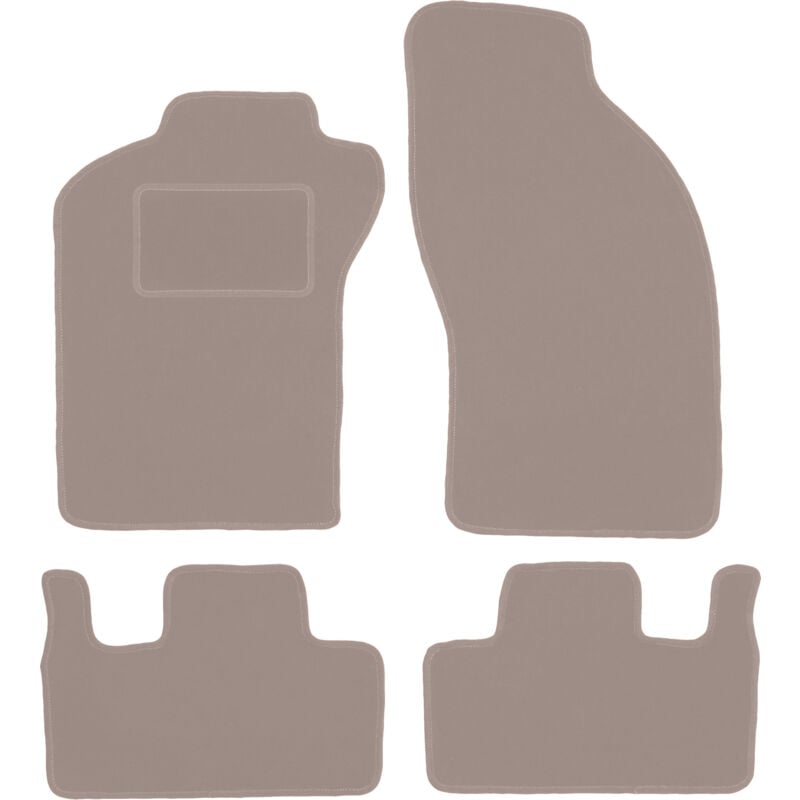 foto del prodotto tappetini in velluto beige per fiat coupe coup 1993 2000 