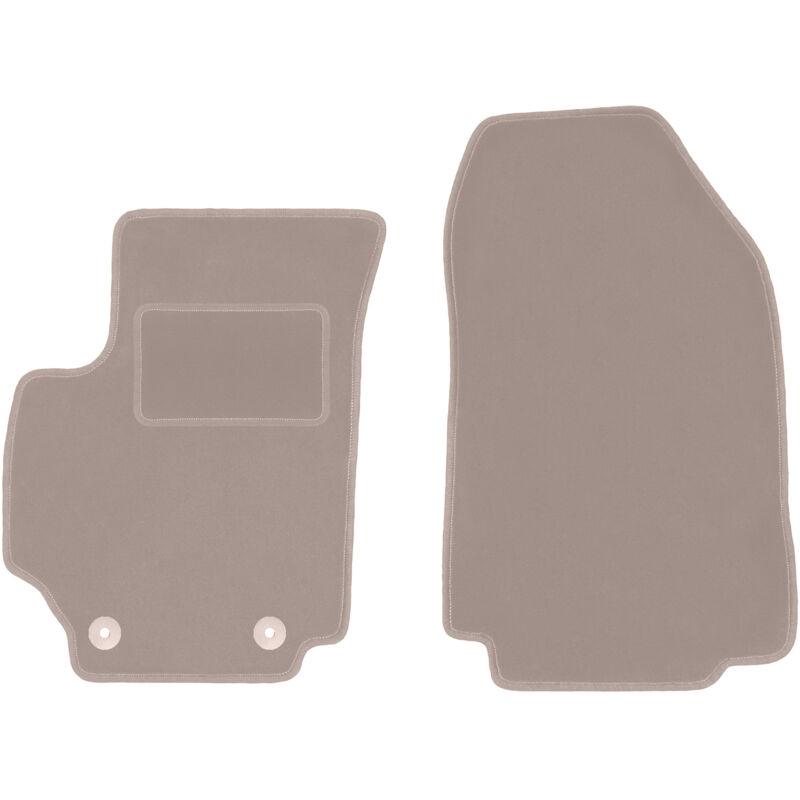 foto del prodotto tappetini in velluto beige per fiat croma ii station wagon 2005 2011 
