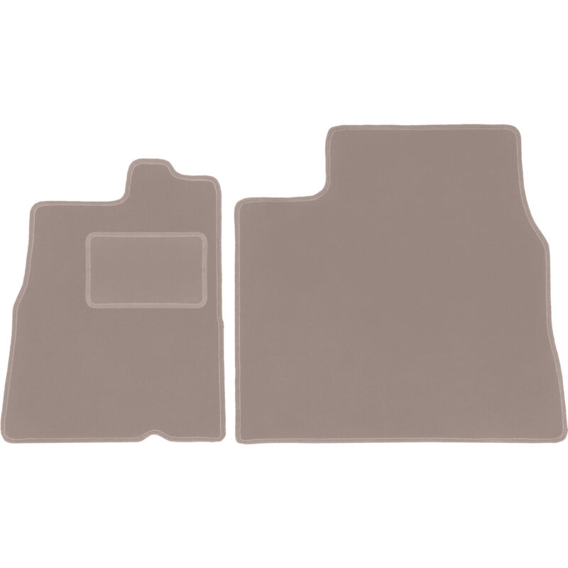 foto del prodotto tappetini in velluto beige per fiat ducato ii furgone 1994 2006 
