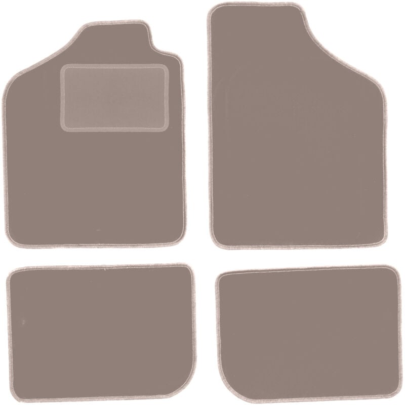 foto del prodotto tappetini in velluto beige per fiat uno hatchback 1983 2001 