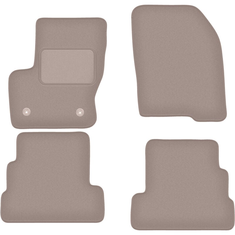 foto del prodotto tappetini in velluto beige per ford escape mk3 suv 2012 