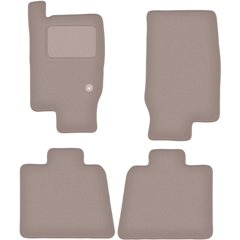 foto del prodotto tappetini in velluto beige per ford explorer design del cliente 0 
