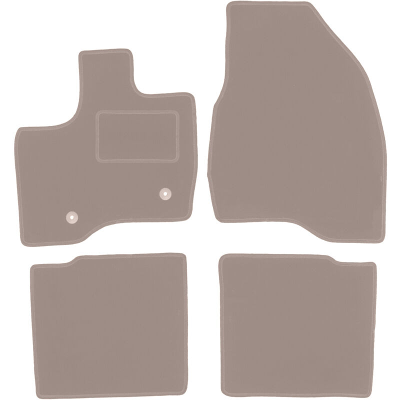 foto del prodotto tappetini in velluto beige per ford explorer mk5 suv 2010 2019 