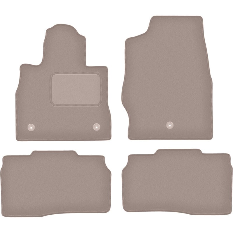 foto del prodotto tappetini in velluto beige per ford explorer mk6 st line pick up 2019 