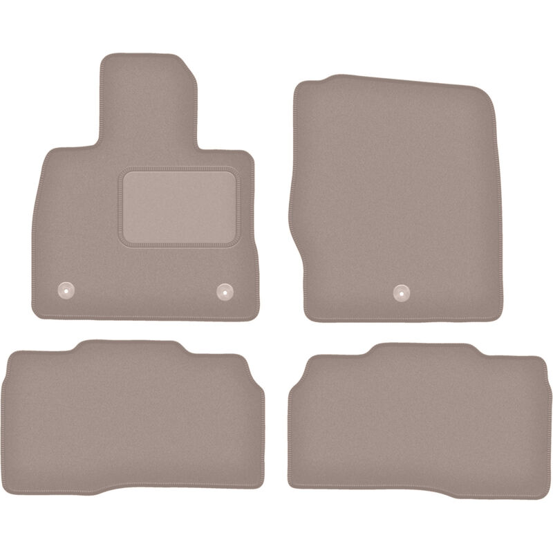 foto del prodotto tappetini in velluto beige per ford explorer mk6 su625 suv 2020 