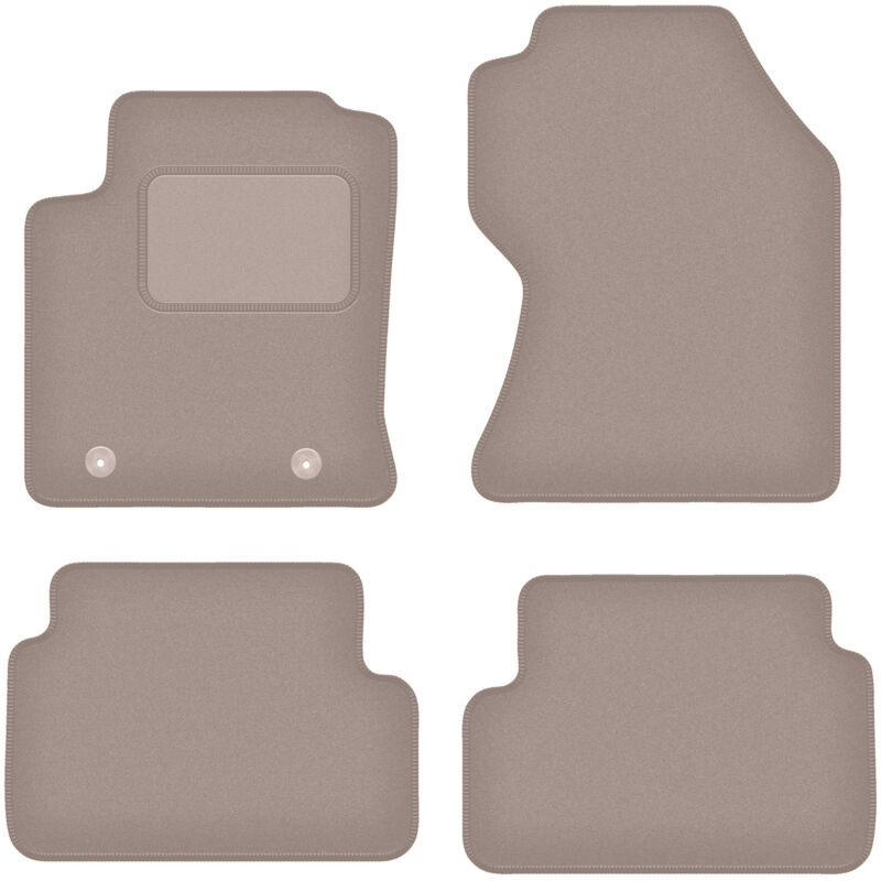 foto del prodotto tappetini in velluto beige per ford focus mk1 fl hatchback, berlina, station wagon 2001 2004 