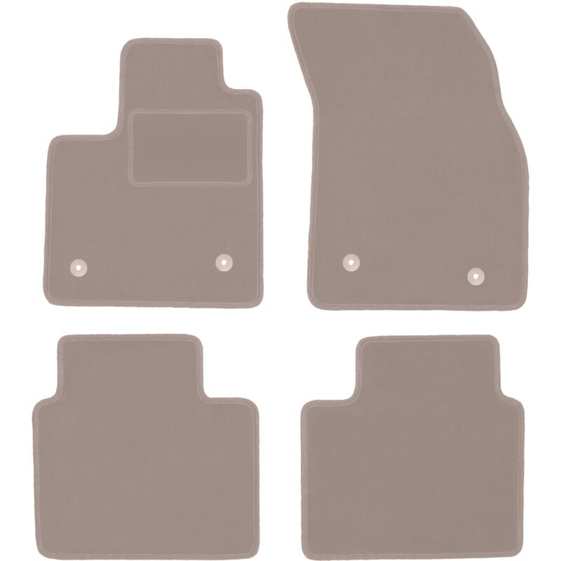 foto del prodotto tappetini in velluto beige per ford focus mk4 hatchback, berlina, station wagon, turnier, turnier active 2018 