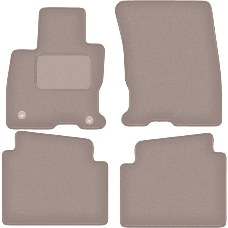 foto del prodotto tappetini in velluto beige per ford kuga mk3 suv 2019 