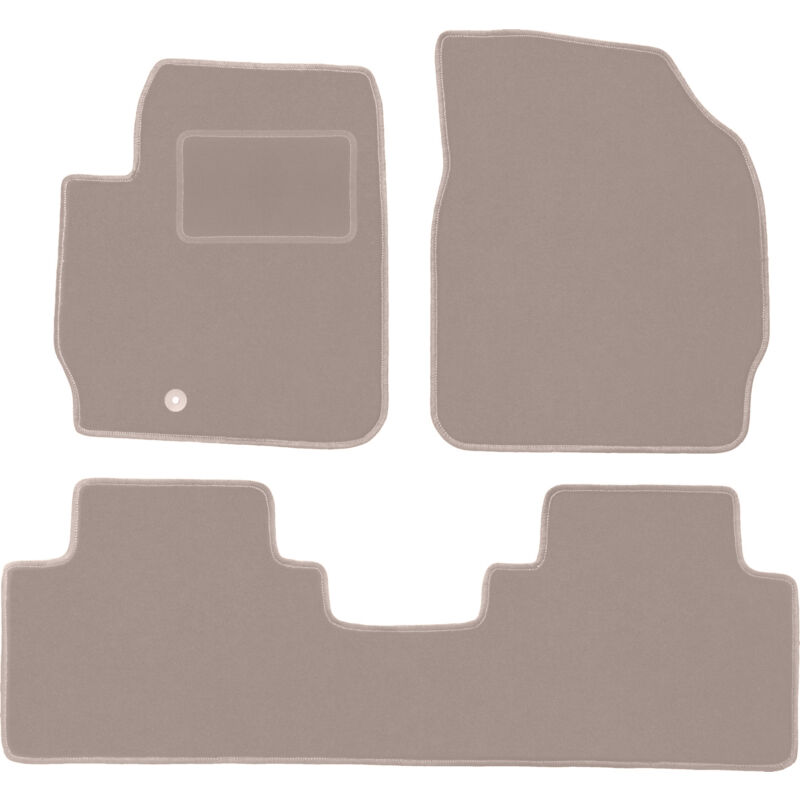 foto del prodotto tappetini in velluto beige per ford maverick mk2 suv 2004 2007 
