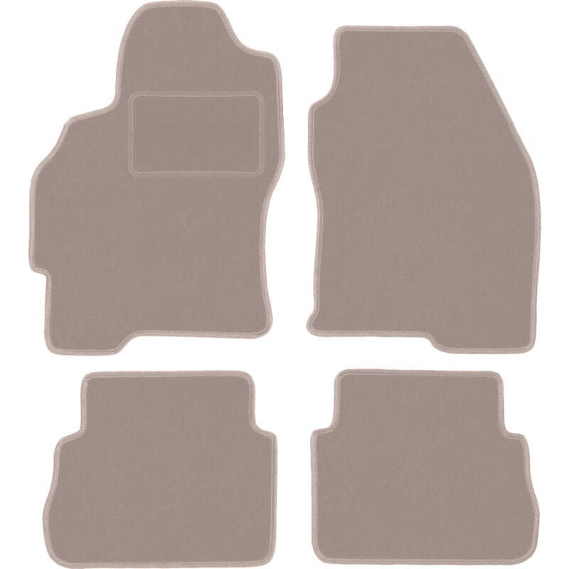 foto del prodotto tappetini in velluto beige per ford mondeo mk1 station wagon, berlina, liftback, hatchback 1992 1996 
