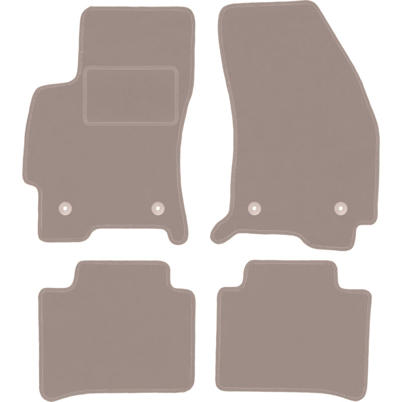 foto del prodotto tappetini in velluto beige per ford mondeo mk3 station wagon, liftback, berlina 2001 2007 