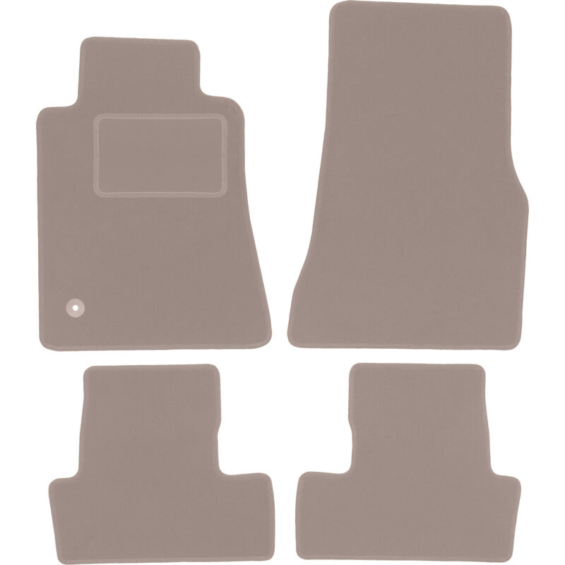 foto del prodotto tappetini in velluto beige per ford mustang mk5 coup 2004 2014 