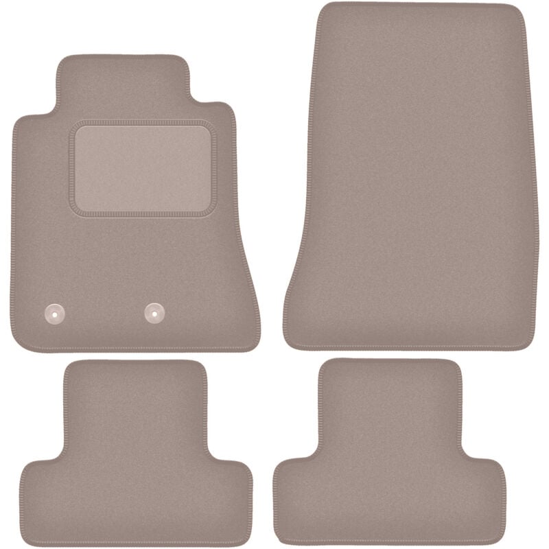foto del prodotto tappetini in velluto beige per ford mustang mk6 coup 2014 