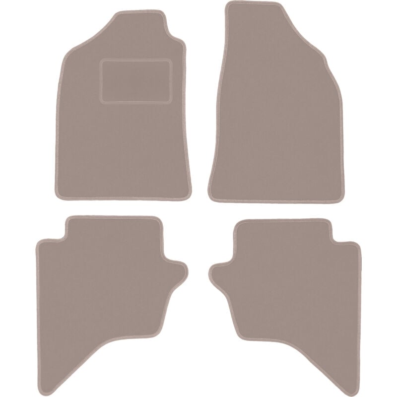 foto del prodotto tappetini in velluto beige per ford ranger mk2 pick up 2007 2012 