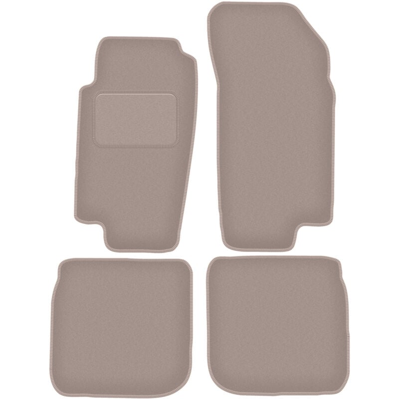 foto del prodotto tappetini in velluto beige per ford scorpio mk2 station wagon, berlina 1994 1998 