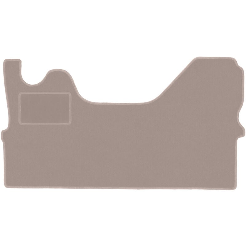 foto del prodotto tappetini in velluto beige per furgone per consegne iveco daily vi 2014 