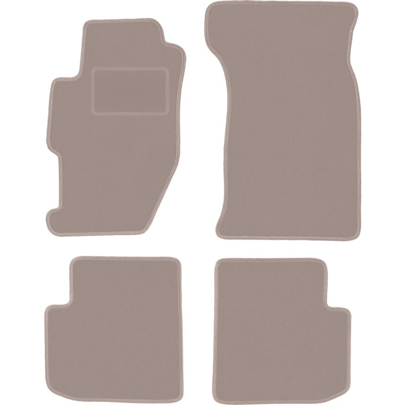 foto del prodotto tappetini in velluto beige per honda accord vi coup 1998 2002 