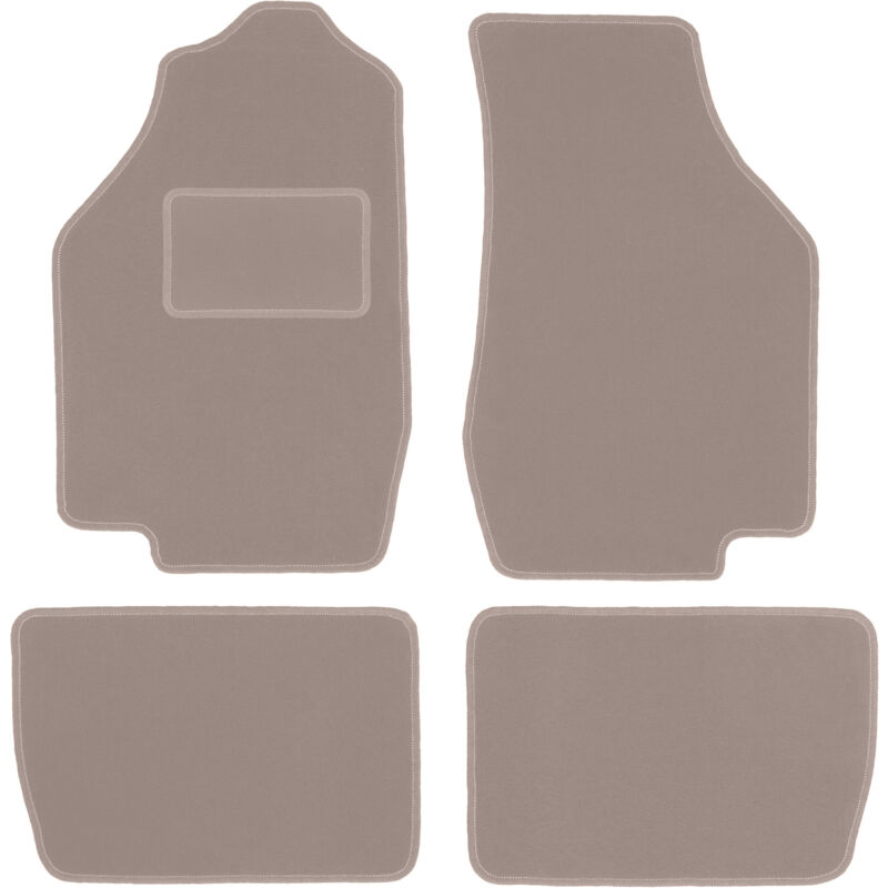 foto del prodotto tappetini in velluto beige per honda civic iv hatchback 1987 1991 