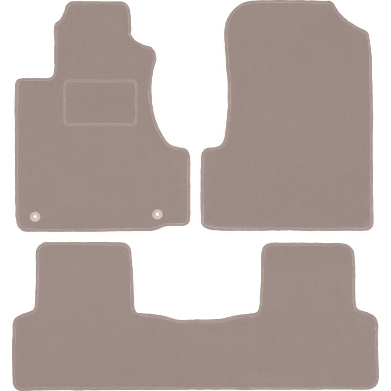 foto del prodotto tappetini in velluto beige per honda cr v iii suv 2006 2012 