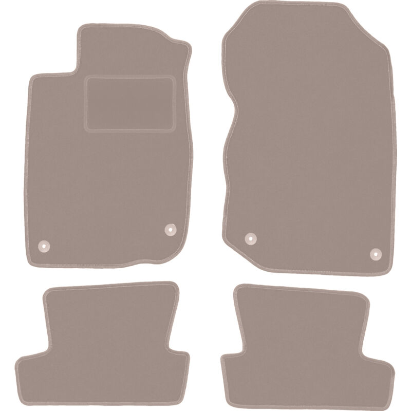 foto del prodotto tappetini in velluto beige per honda cr z coup 2010 2016 