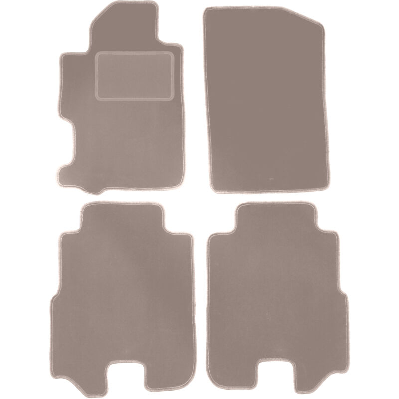foto del prodotto tappetini in velluto beige per honda fr v minivan 2004 2009 