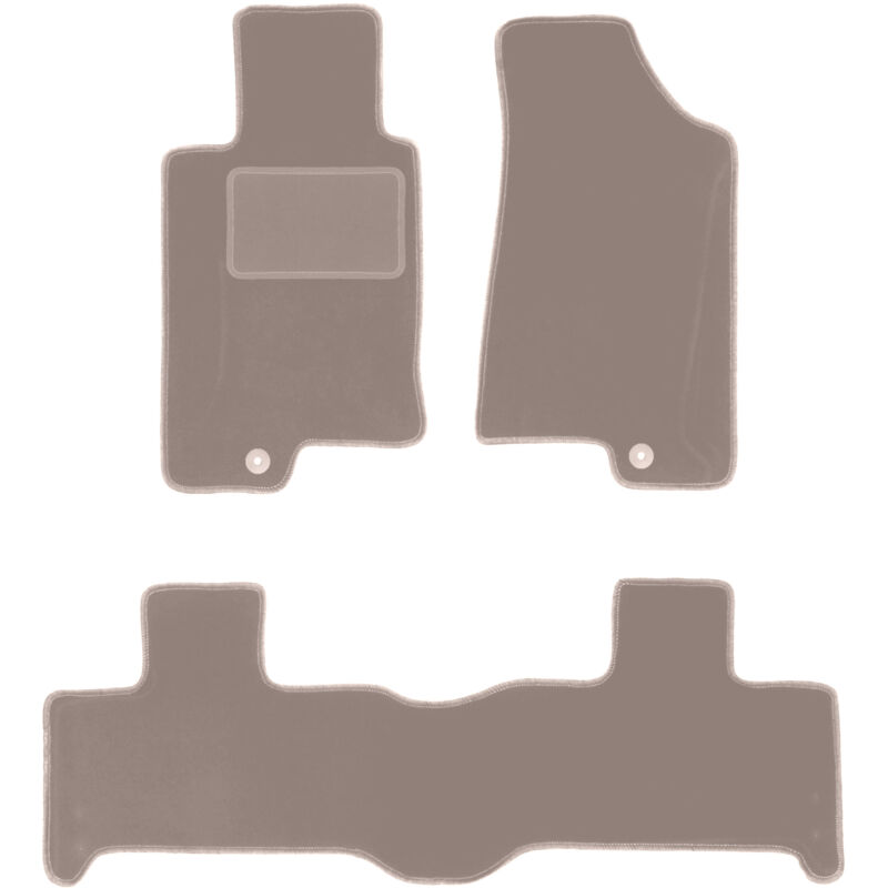 foto del prodotto tappetini in velluto beige per hummer h3 suv 2005 2010 