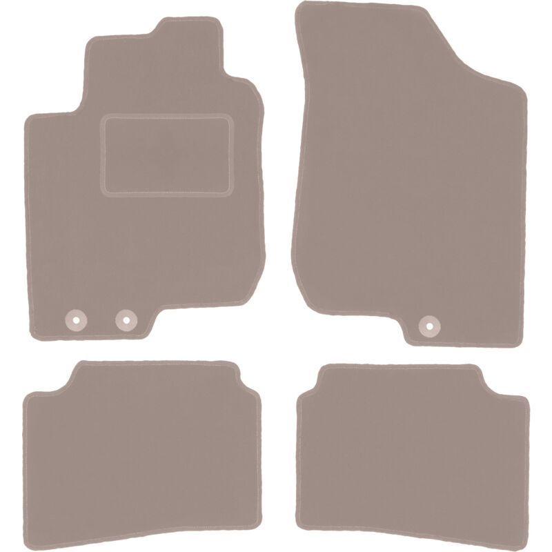 foto del prodotto tappetini in velluto beige per hyundai i30 i hatchback, station wagon, cw 2007 2012 