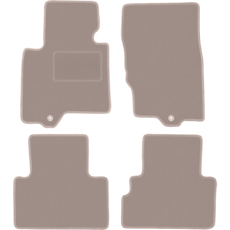 foto del prodotto tappetini in velluto beige per infiniti qx70 suv 2008 2017 