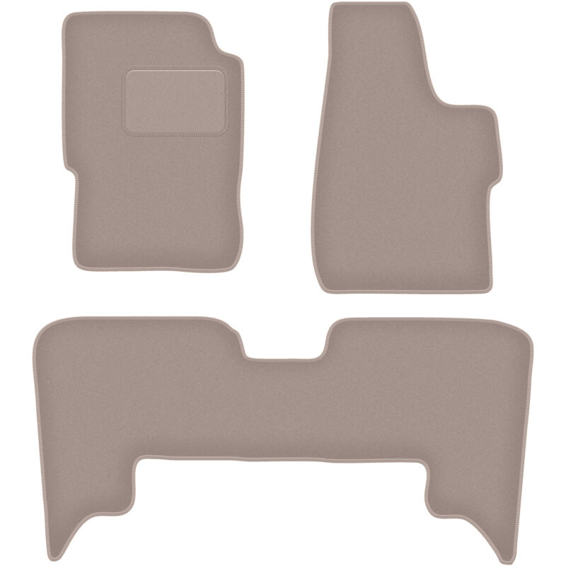foto del prodotto tappetini in velluto beige per isuzu trooper ii suv 1992 2002 