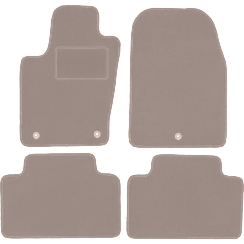 foto del prodotto tappetini in velluto beige per jeep grand cherokee wk2 off road 2010 2018 