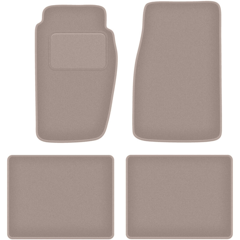 foto del prodotto tappetini in velluto beige per jeep grand cherokee xj off road 1992 1998 