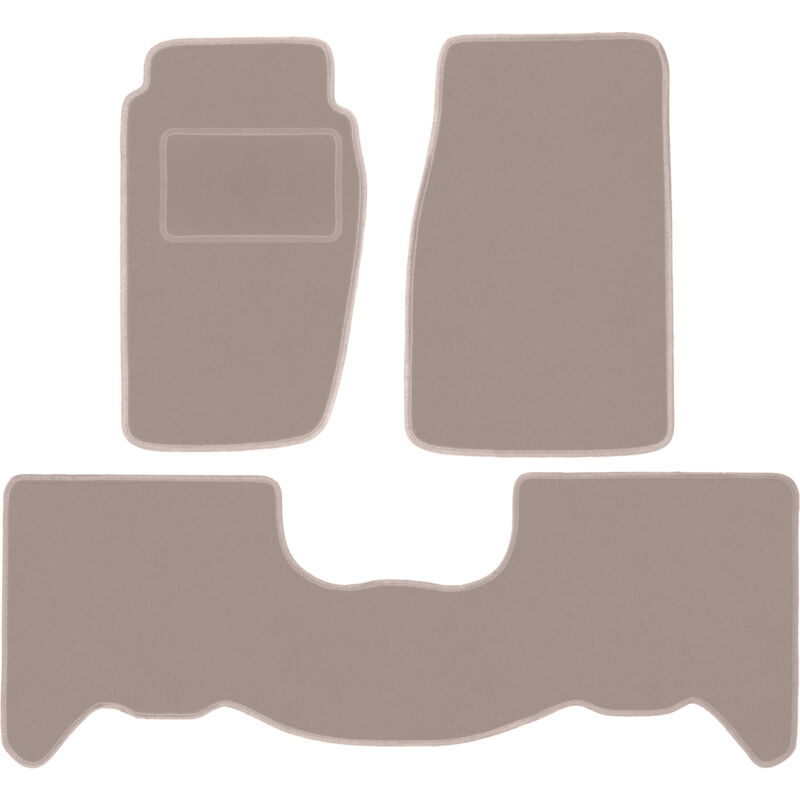 foto del prodotto tappetini in velluto beige per jeep grand cherokee zj off road 1998 2005 