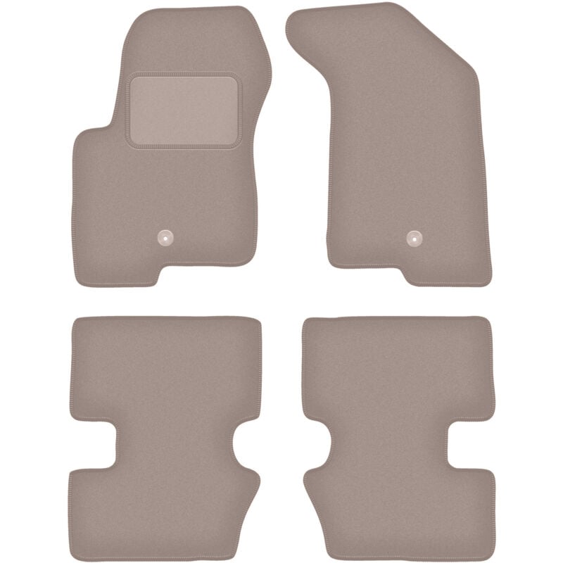 foto del prodotto tappetini in velluto beige per jeep patriot off road 2006 2016 