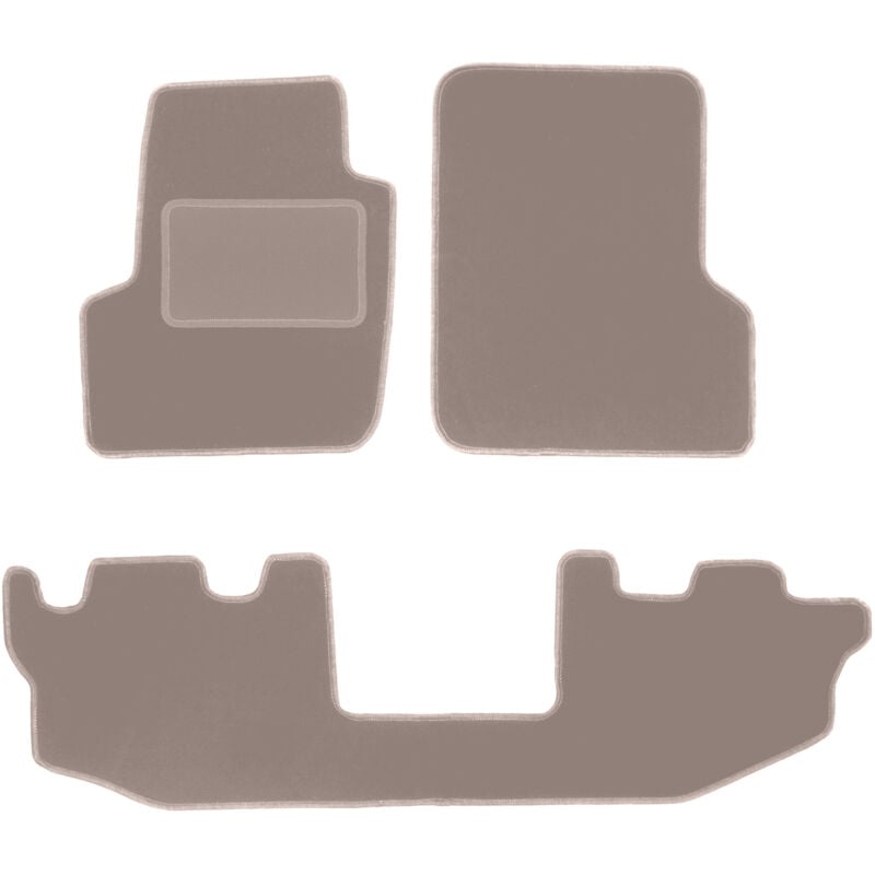 foto del prodotto tappetini in velluto beige per jeep wrangler tj suv 1996 2006 