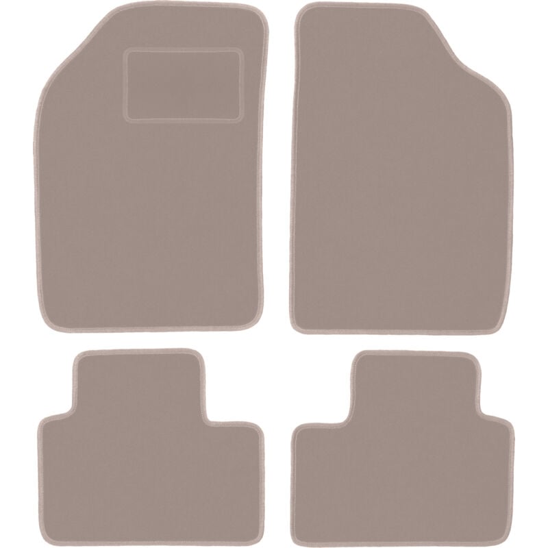 foto del prodotto tappetini in velluto beige per lancia ypsilon i hatchback 1996 2003 