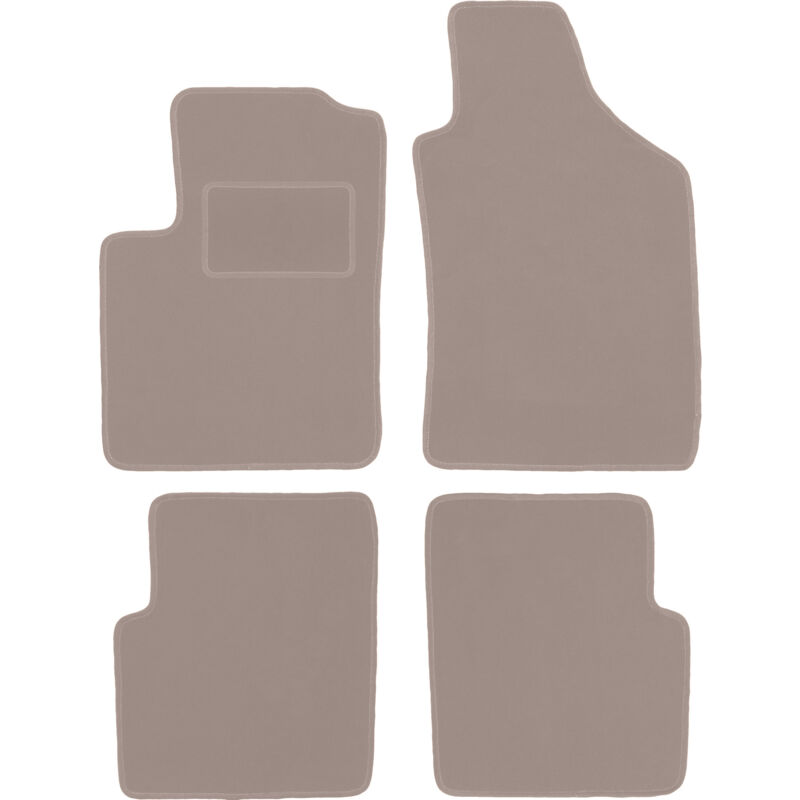 foto del prodotto tappetini in velluto beige per lancia ypsilon iii hatchback 2011 