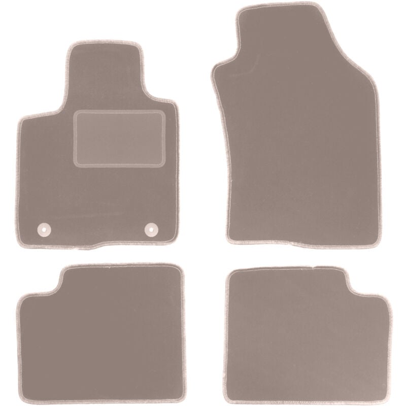 foto del prodotto tappetini in velluto beige per lancia ypsilon iii hatchback 2011 