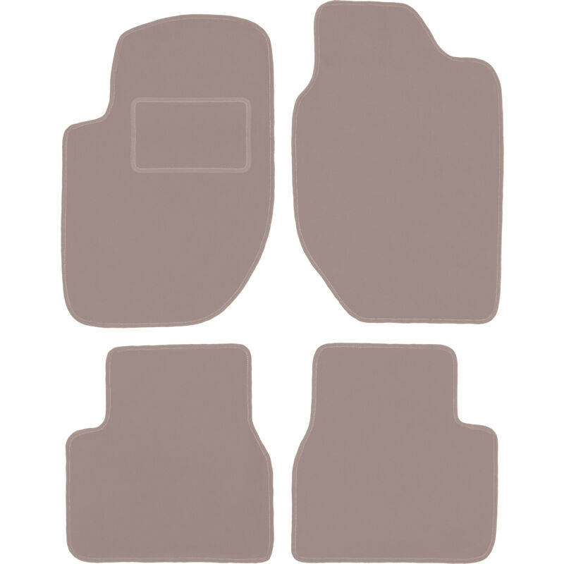 foto del prodotto tappetini in velluto beige per land rover freelander i suv 1996 2006 