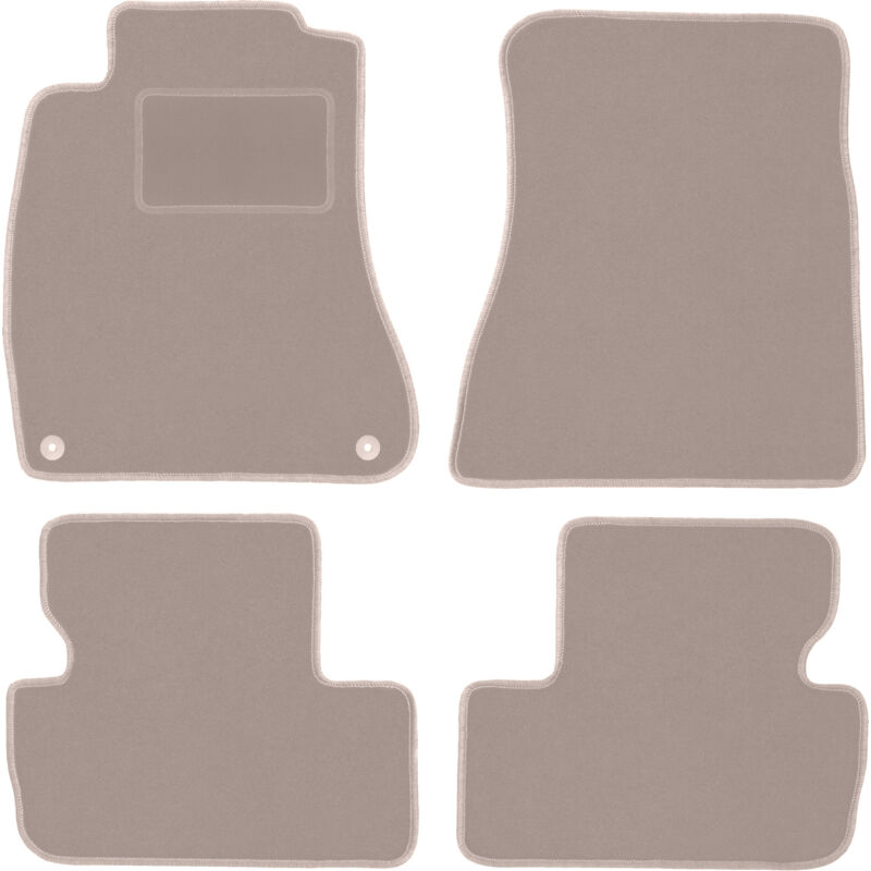 foto del prodotto tappetini in velluto beige per lexus is ii berlina 2005 2013 